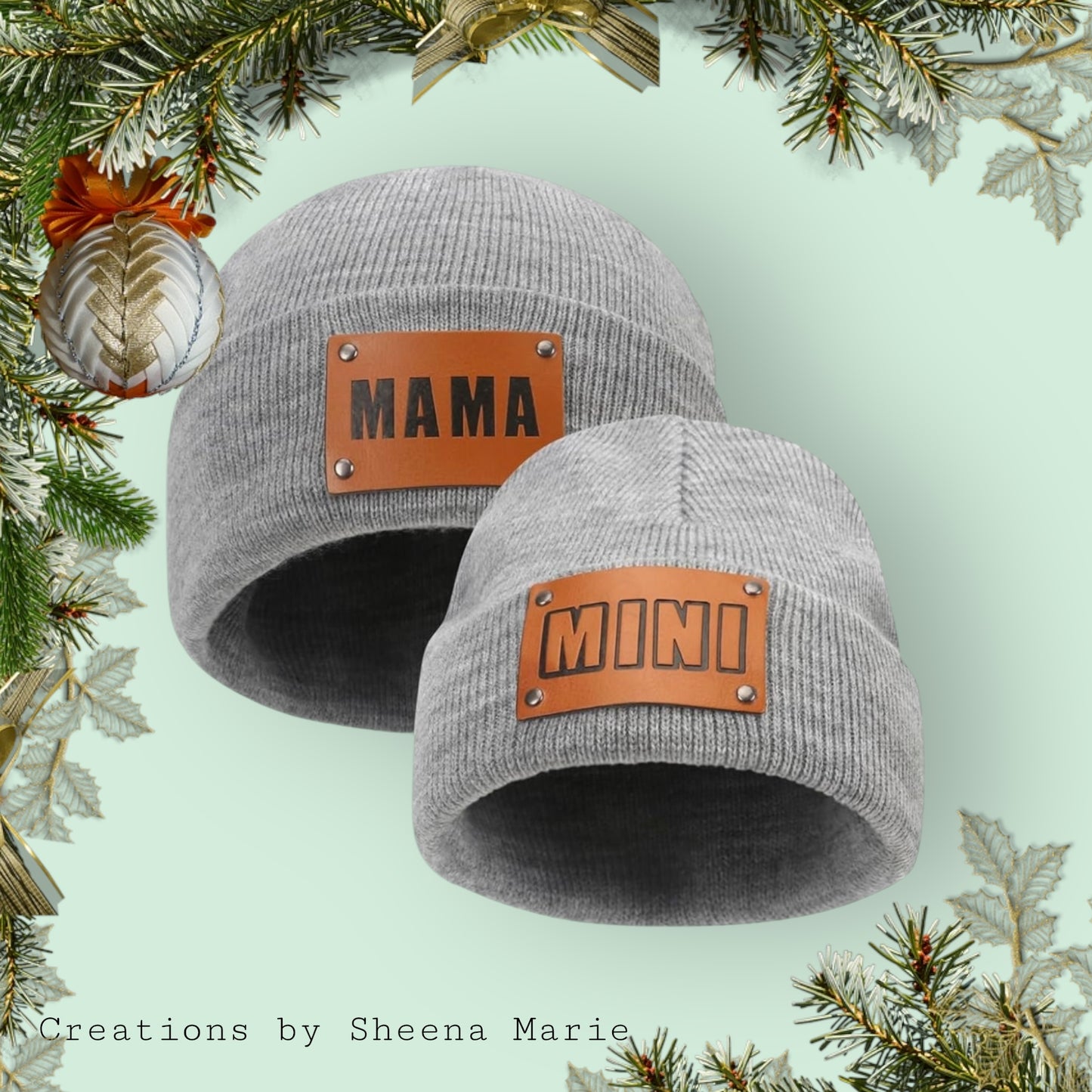 Mama & Mini Beanie Set