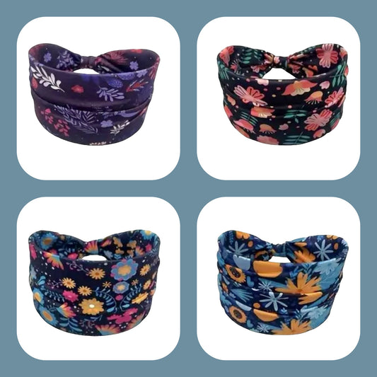 Vibrant Floral Stretch Headband