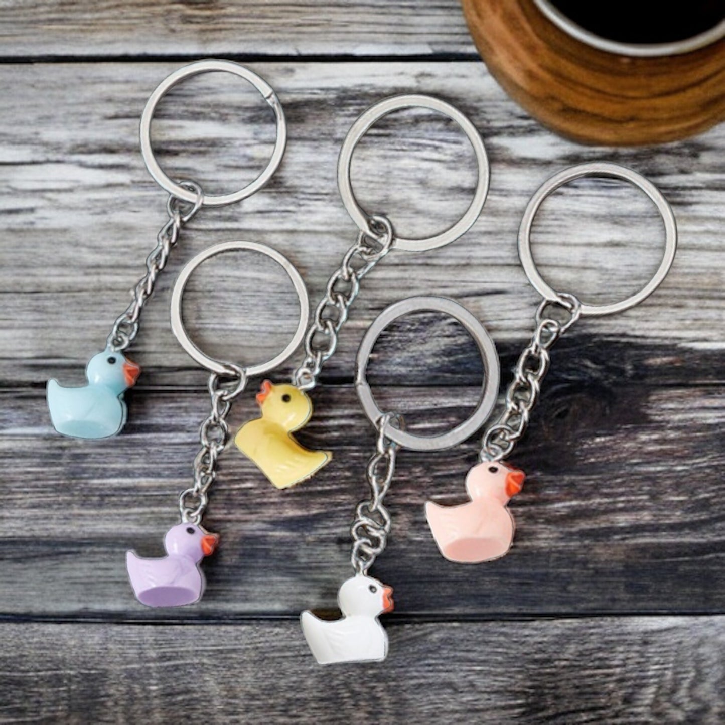 Rubber Duck Keychain