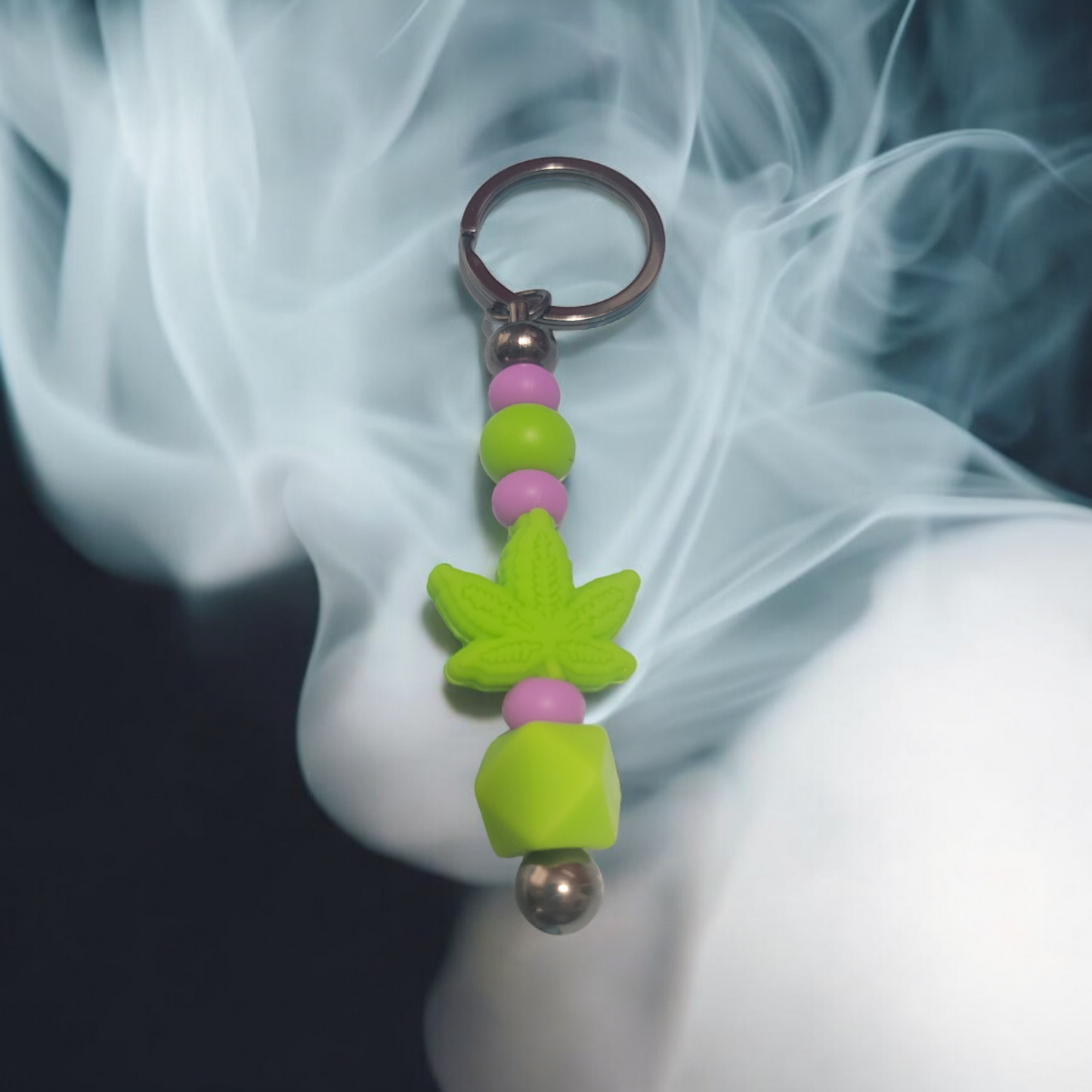 Mary Jane Silicone Beaded Keychain by RLH Creative Design