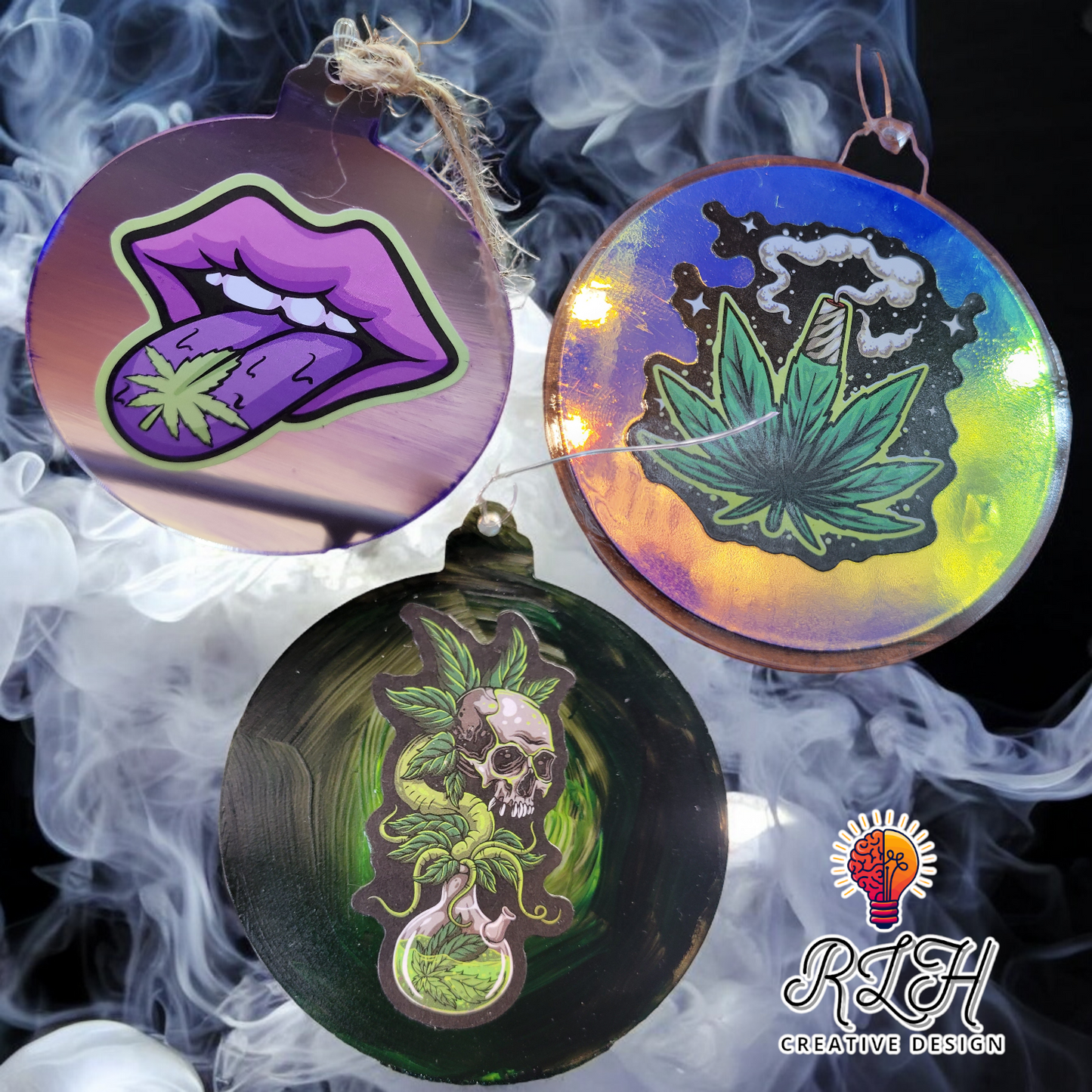 Weed Ornament / Car Hanger by RLH Creative Design