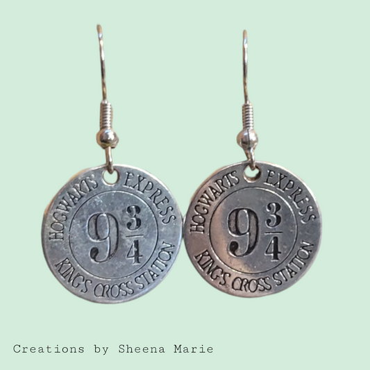 Hogwarts Express Charm Dangle Earrings