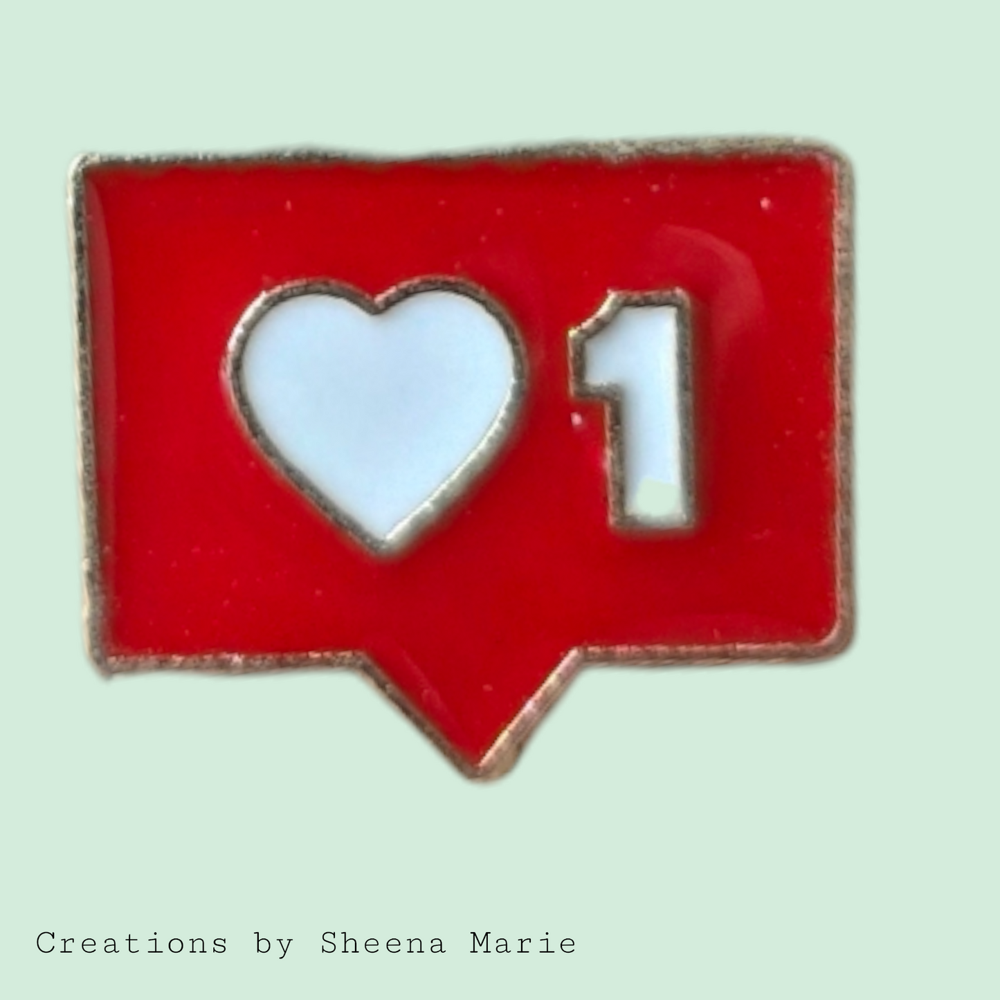 Loved One Enamel Pin