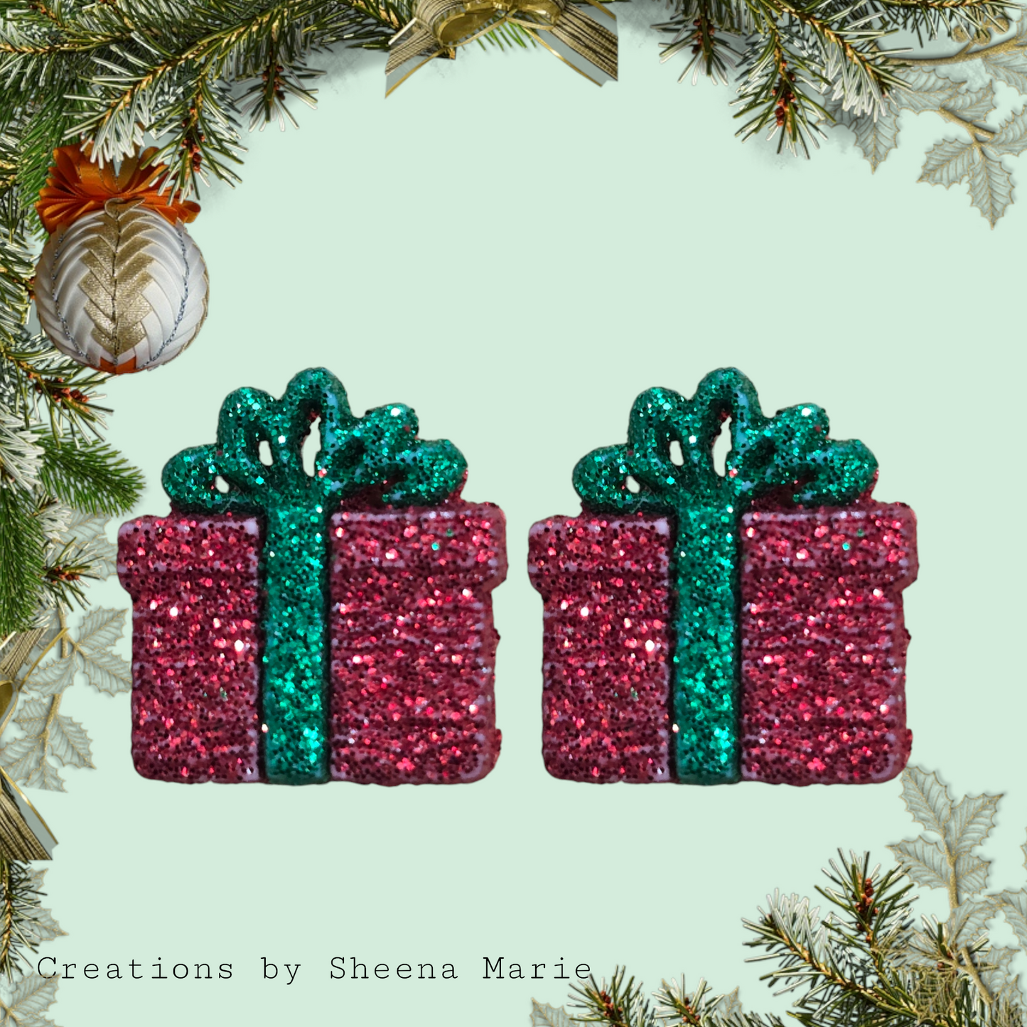 Sparkle Christmas Gift Stud Earrings