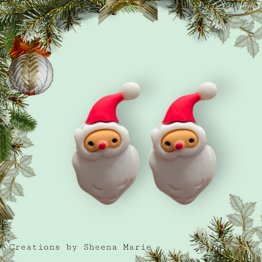 Santa Stud Earrings