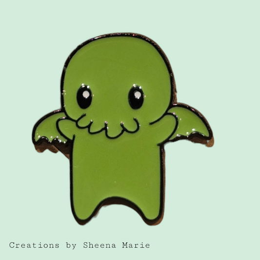 Cthulhu Enamel Pin