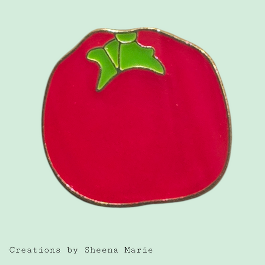 Tomato Enamel Pin