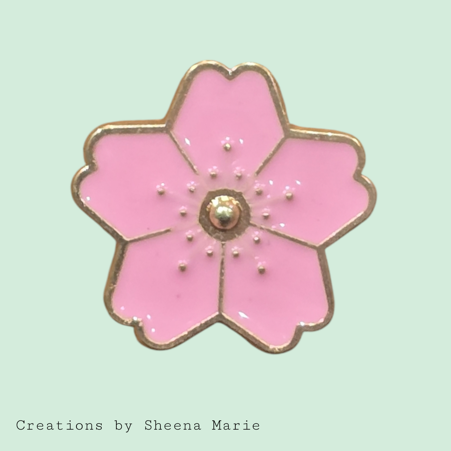 Aloha Flower Enamel Pin