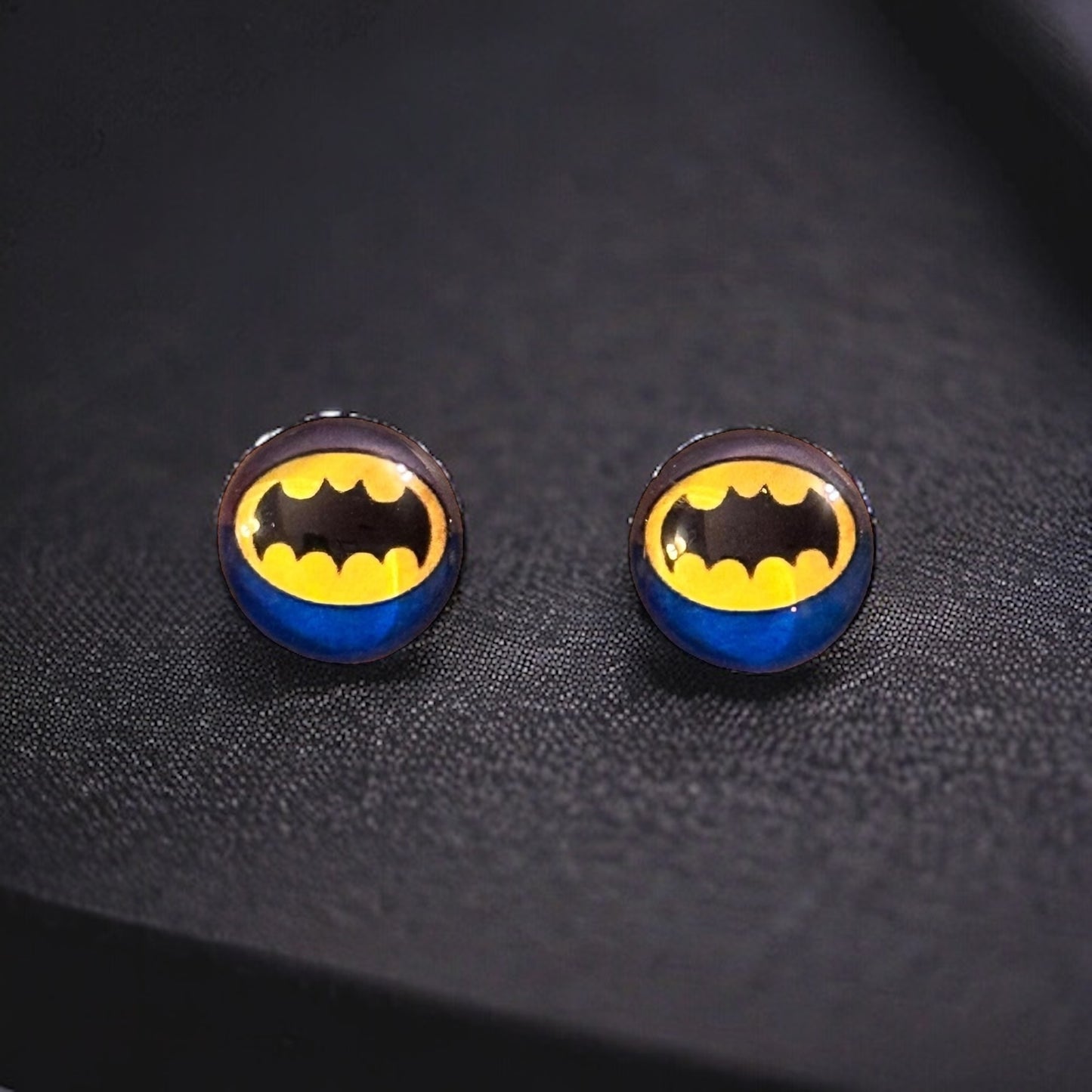 Bat Hero Stud Earrings