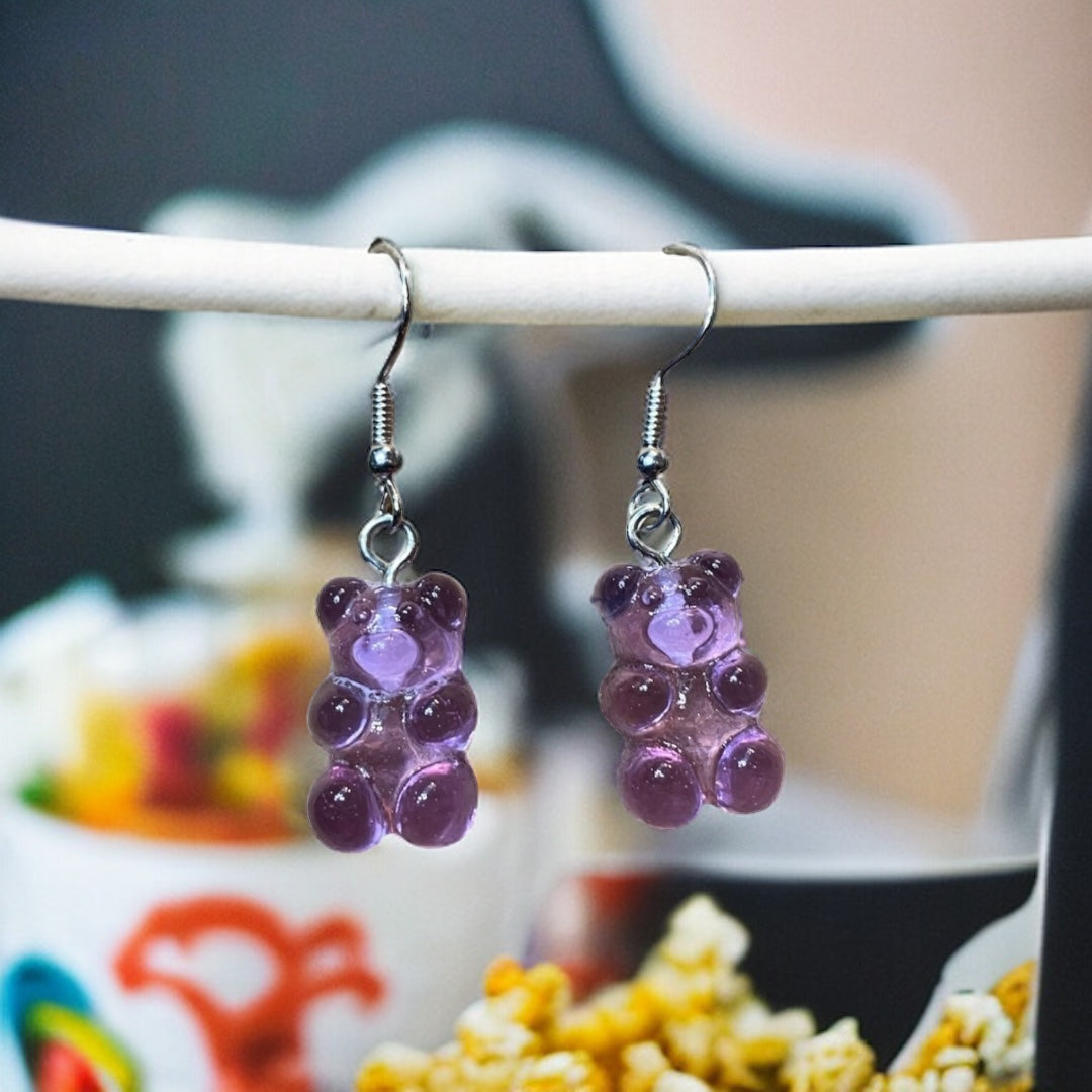 Gummy Bear Dangle Earrings