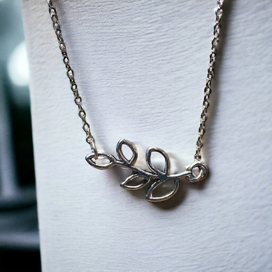 Leaf Branch Necklace