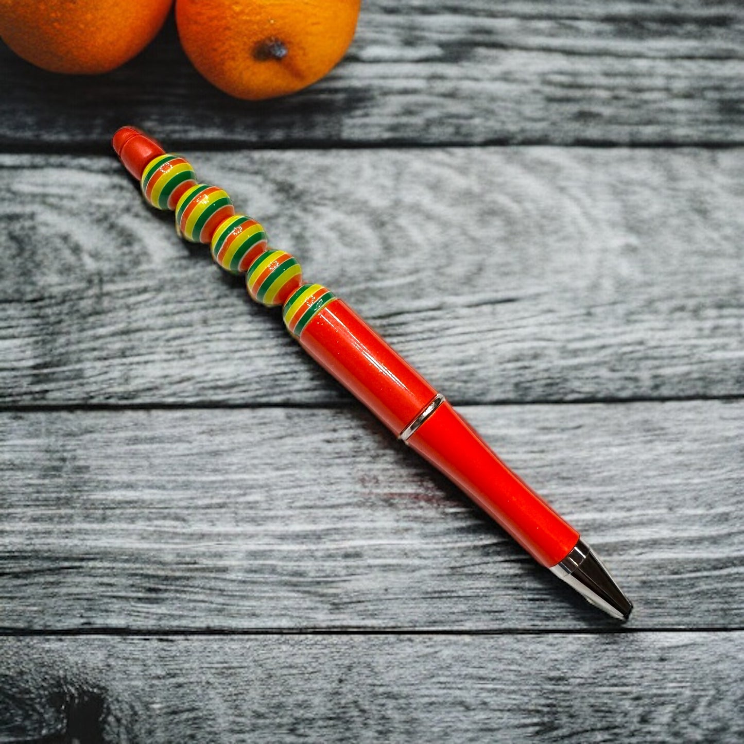 Striped Beaded Pens