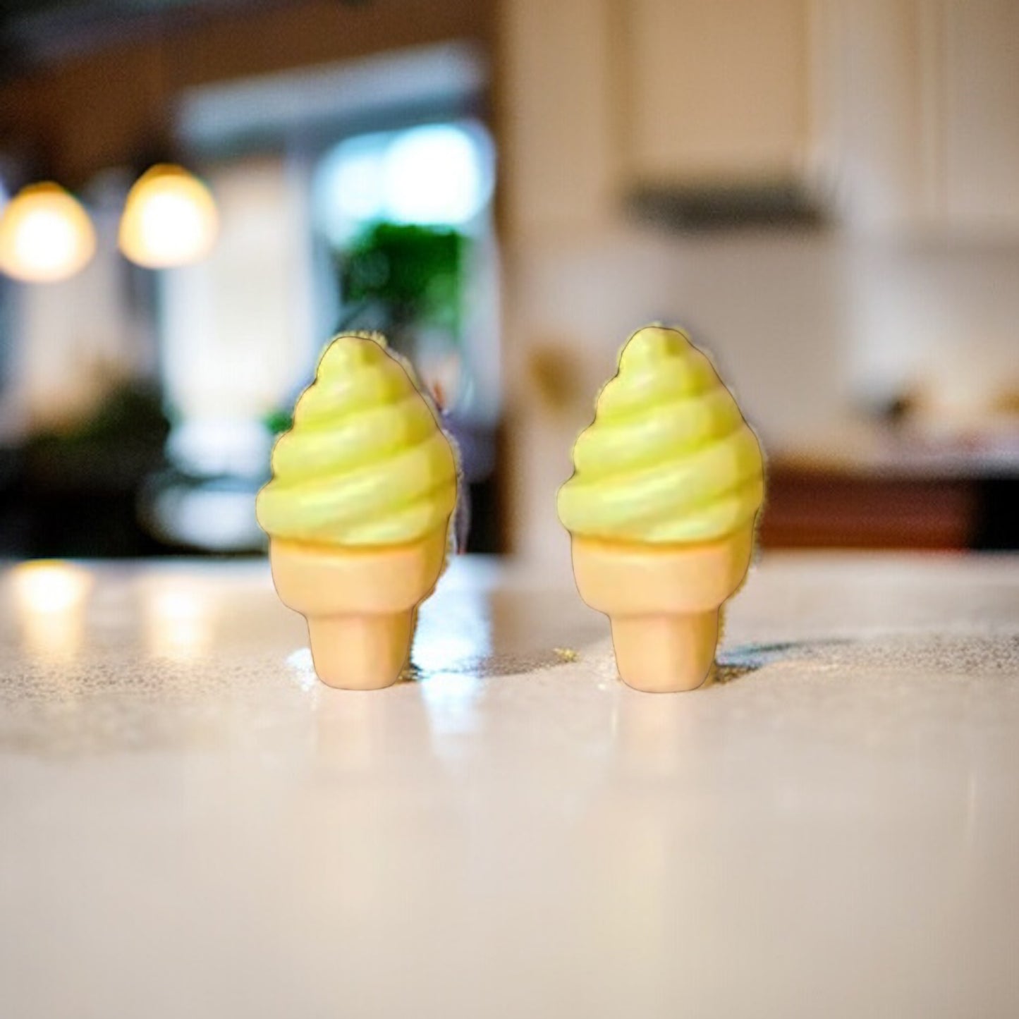 Ice Cream Cone Stud Earrings